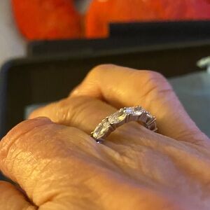 Radiance ring elegant  Size 6 marked 925